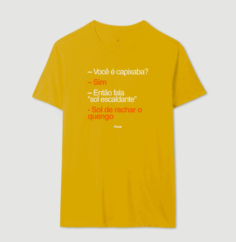 Camiseta | Capixabês - Sol de rachar o quengo