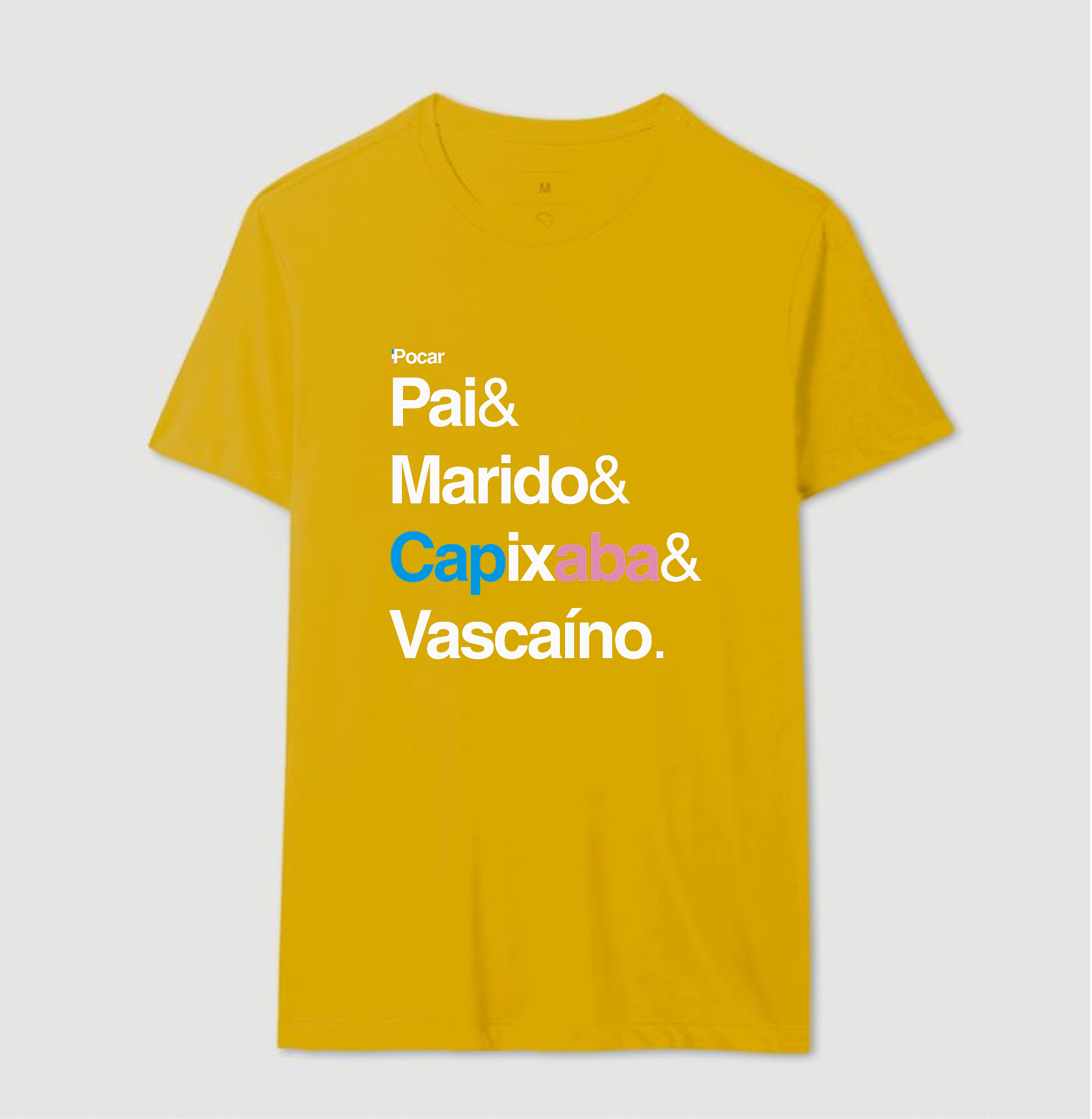 Camiseta | Pai, Marido, Capixaba e Vascaíno