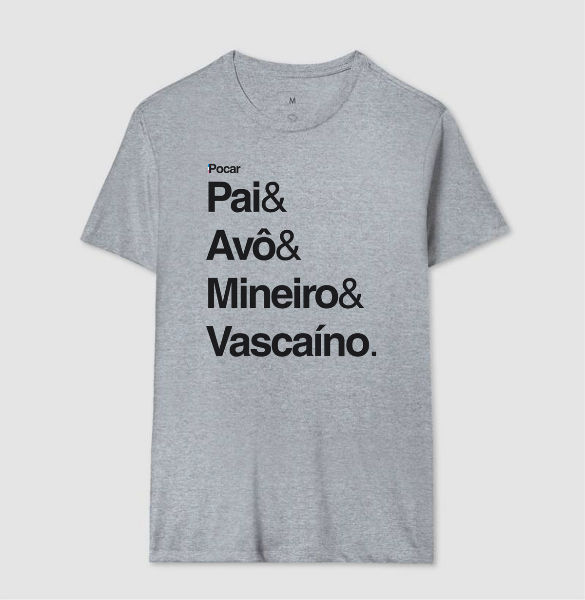 Camiseta | Pai, Avô, Mineiro e Vascaíno