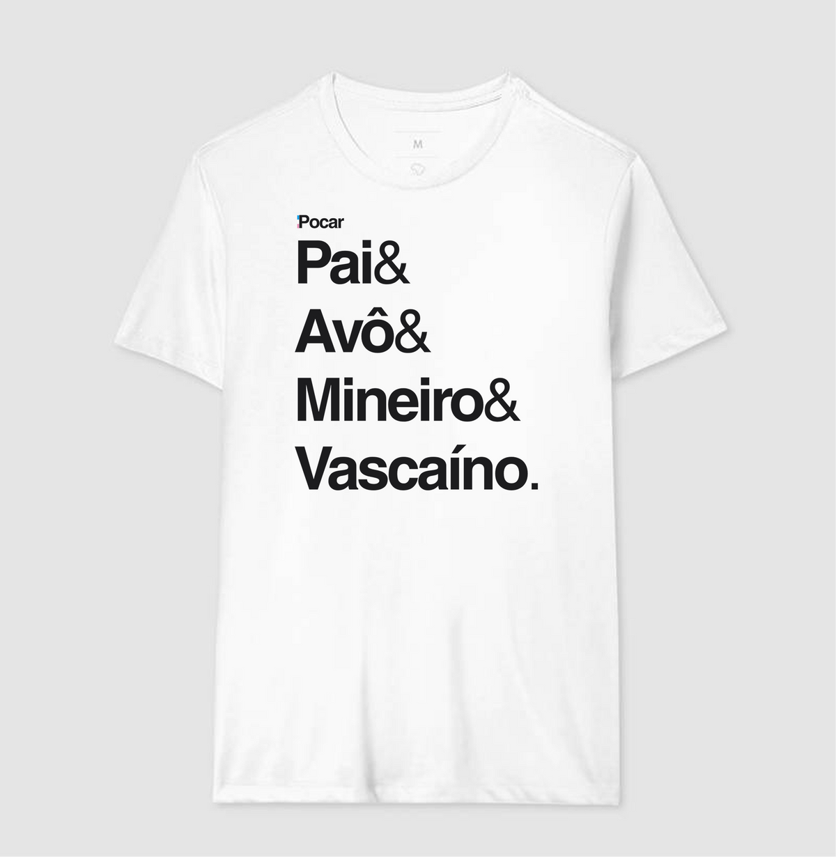 Camiseta | Pai, Avô, Mineiro e Vascaíno