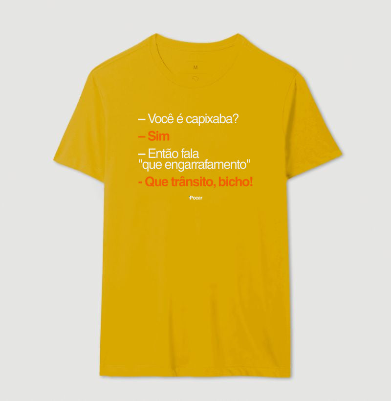 Camiseta | Capixabês - Que trânsito, bicho!
