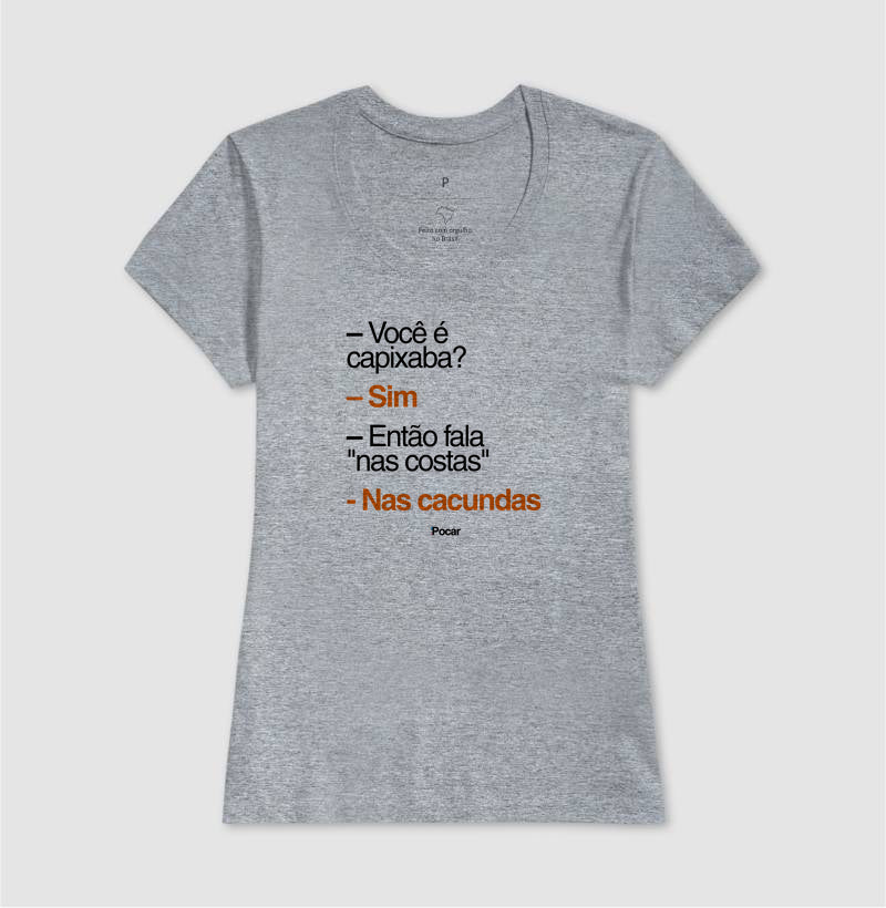 Camiseta | Capixabês - Na cacundas