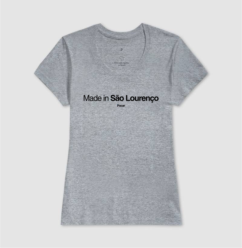 Camiseta | Made in São Lourenço