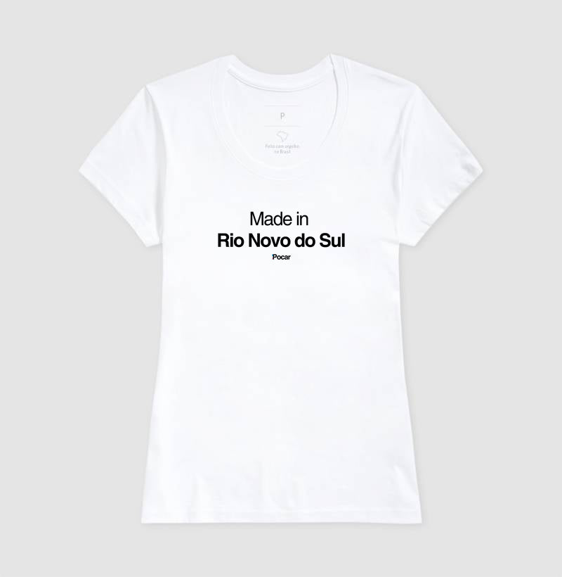 Camiseta | Made in Rio Novo do Sul