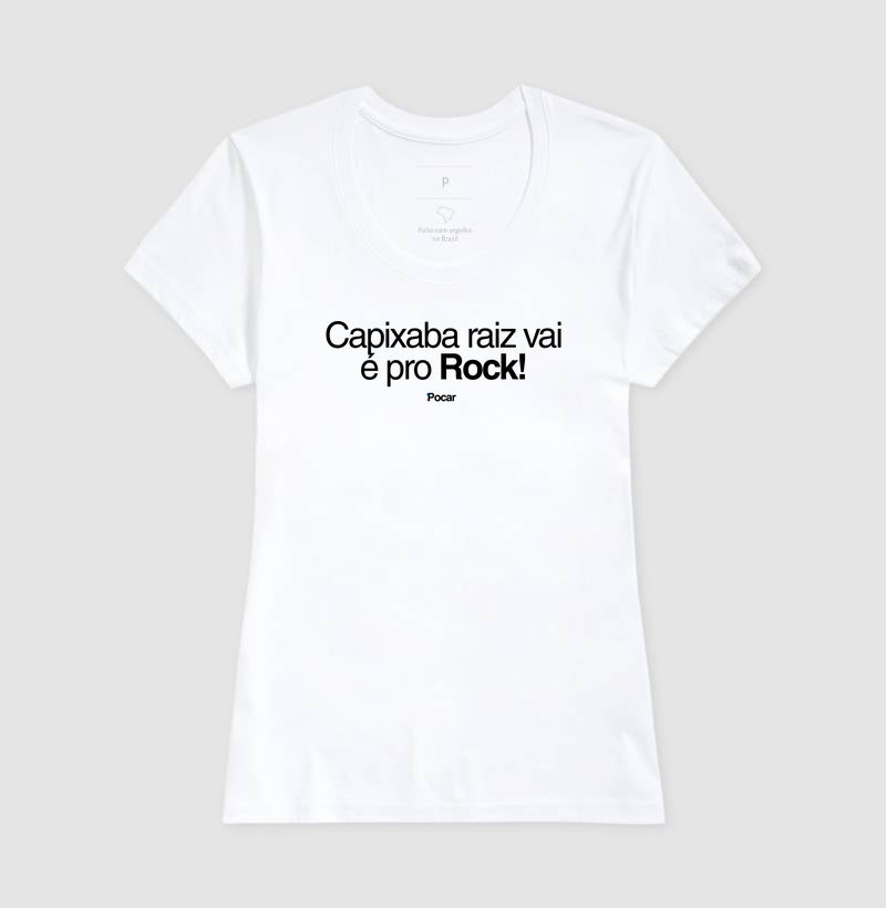Camiseta | Capixaba raiz vai é pro Rock!