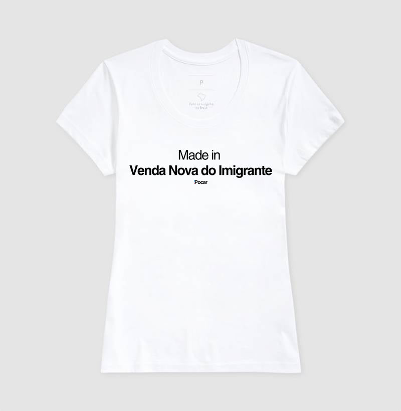 Camiseta | Made in Venda Nova do Imigrante