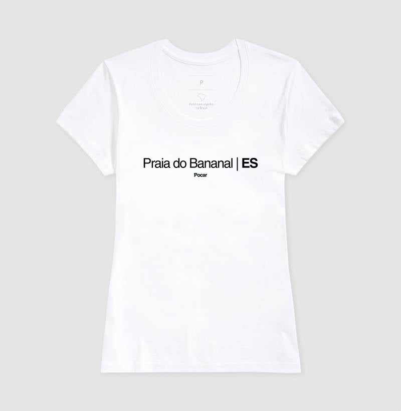 Camiseta | Praia do Bananal | ES