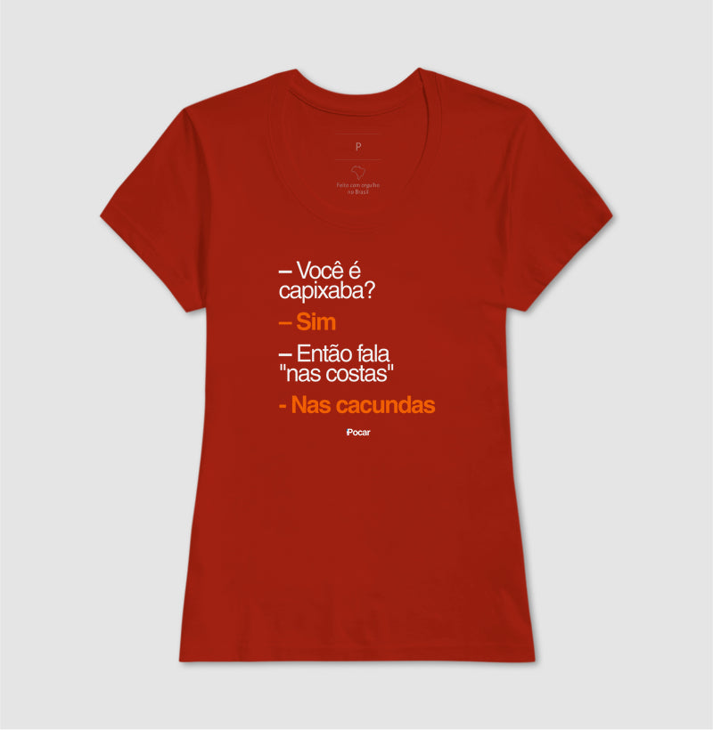 Camiseta | Capixabês - Na cacundas