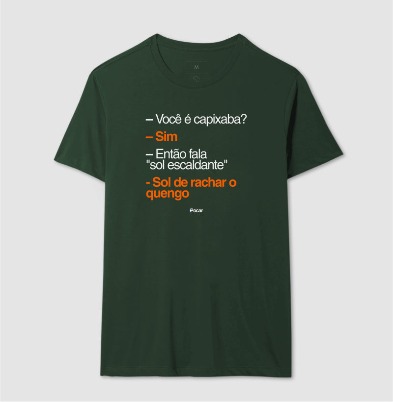 Camiseta | Capixabês - Sol de rachar o quengo