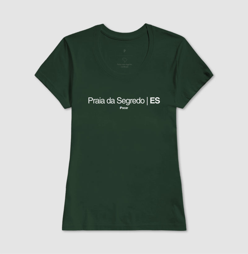 Camiseta | Praia da Segredo | ES